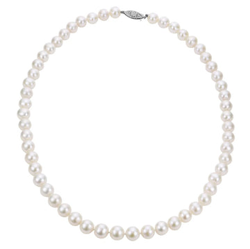 14KW Feshwater Pearl Necklace Strand 20"